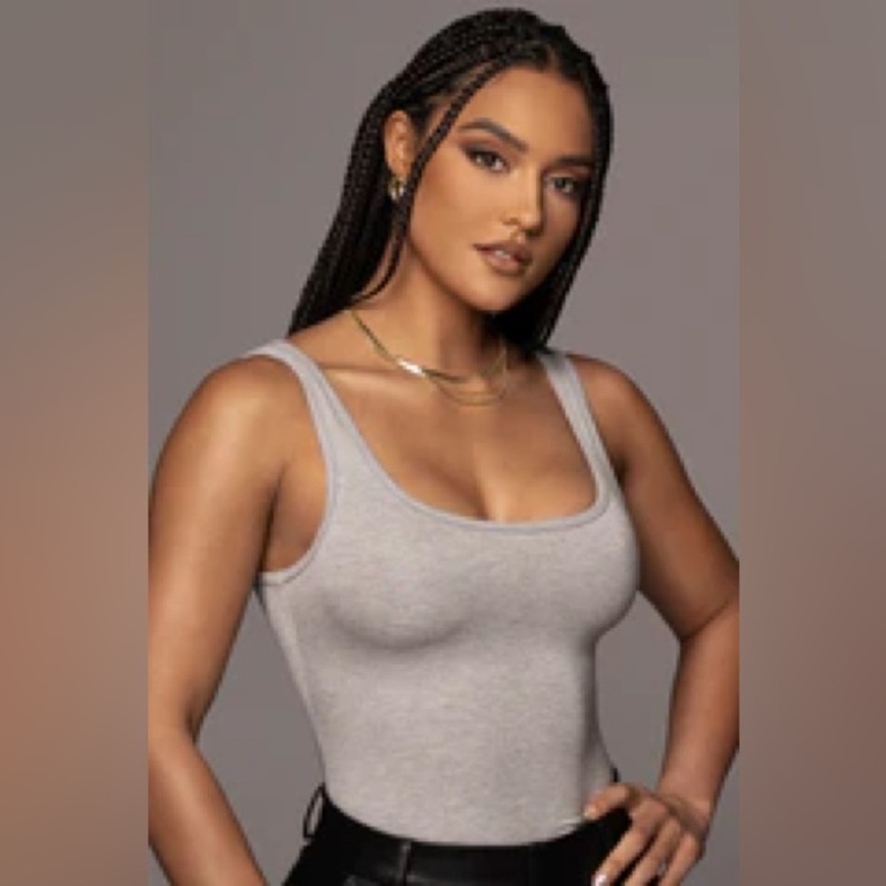 BODYBASIX GREY ELLE CLASSIC TANK